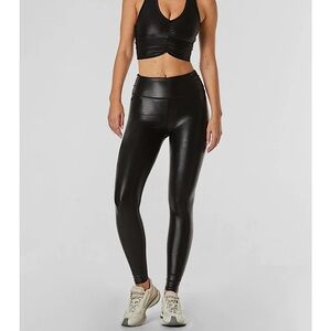 Noli Black Gloss Liquid Leggings XL